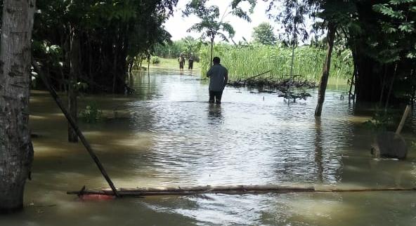 Banjir Juga Genangi Kecamatan Pungging