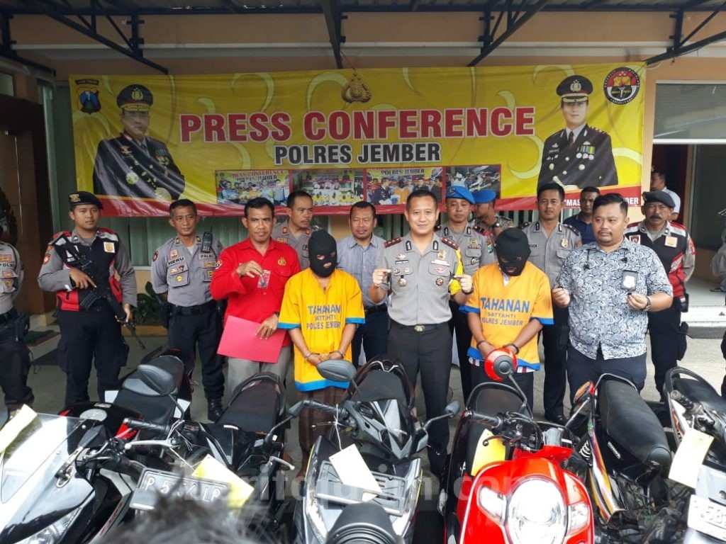 Dua Petani Ini Spesialis Tukang Tadah Sepeda Motor Curian
