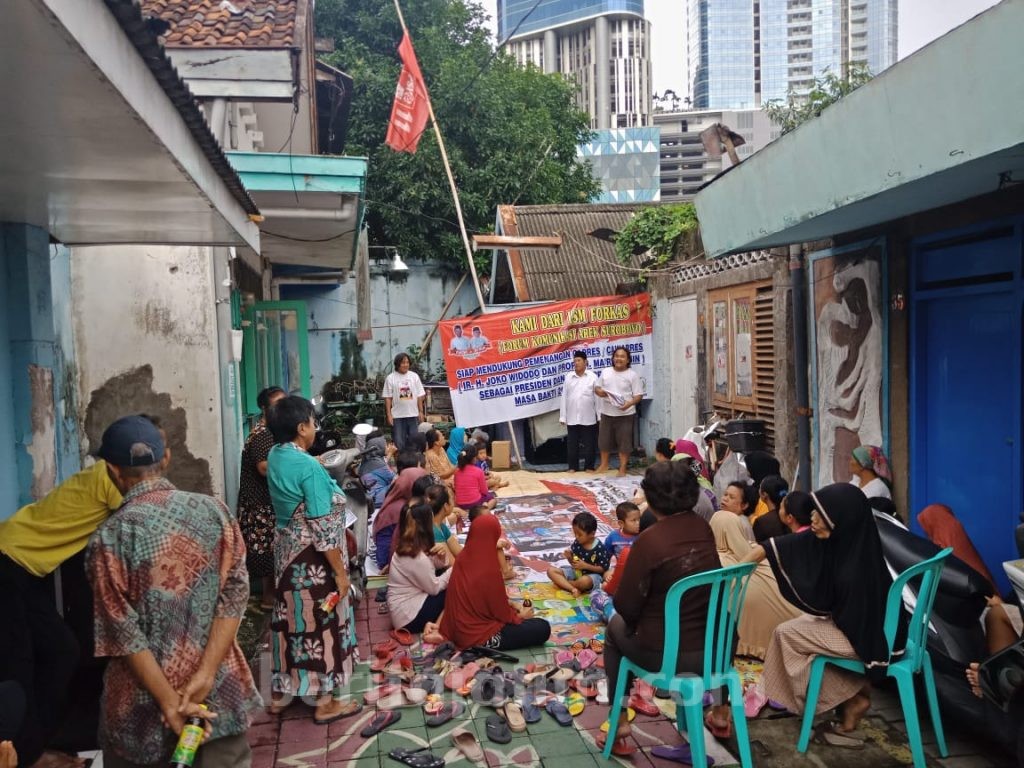 Jokowi-Ma’ruf Amin Dapat Ratusan Relawan Baru di Surabaya