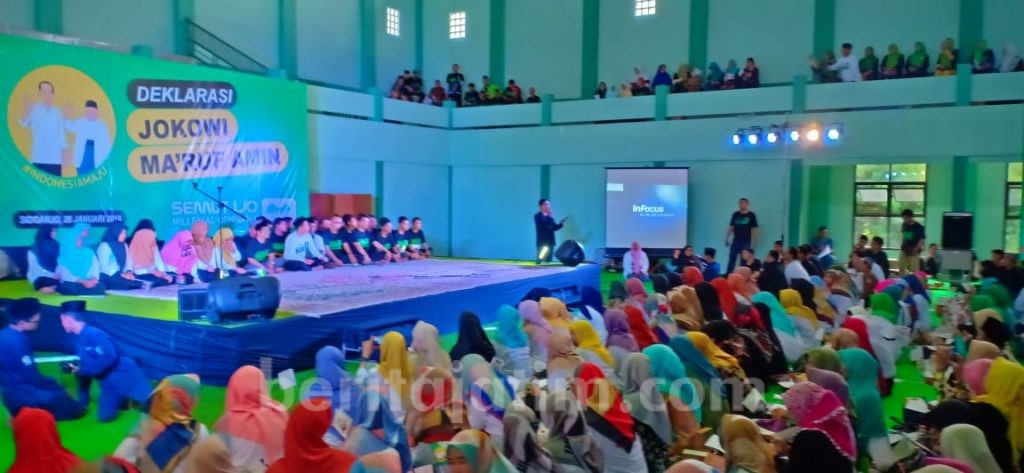 Semut Ijo Deklarasi Dukung Jokowi-Ma’ruf Amin