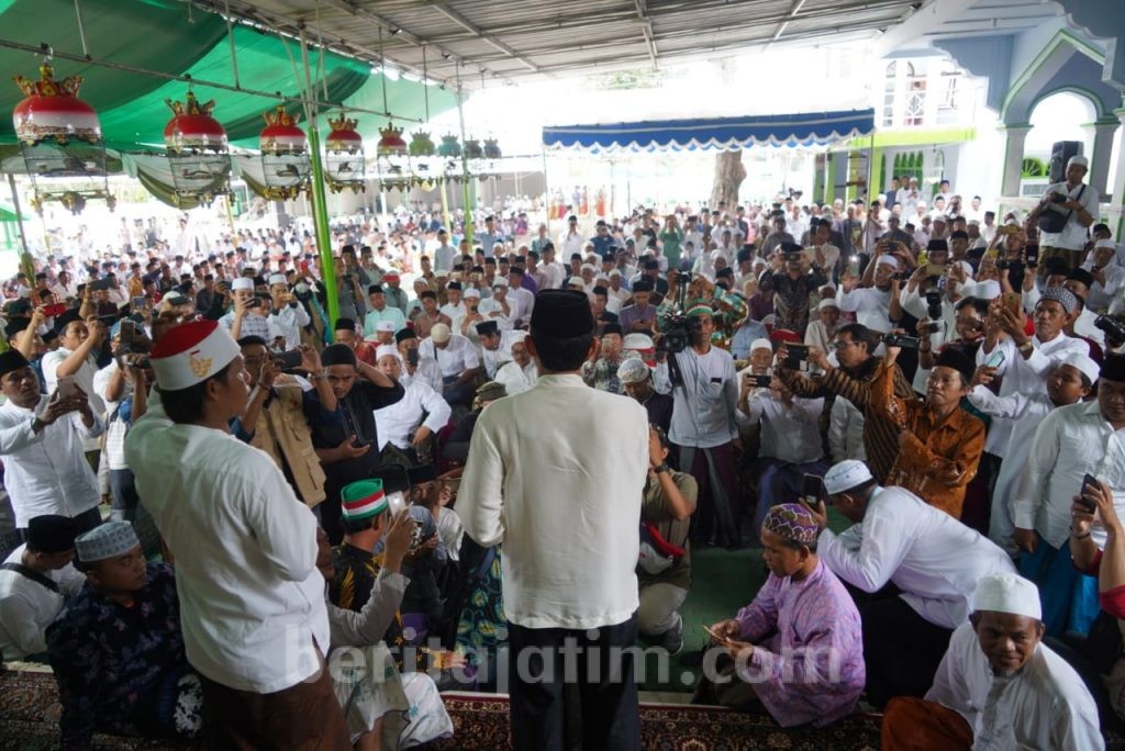 Haul Ponpes Sembilangan, Sandiaga Uno Pesantren Menggerakan Ekonomi Umat