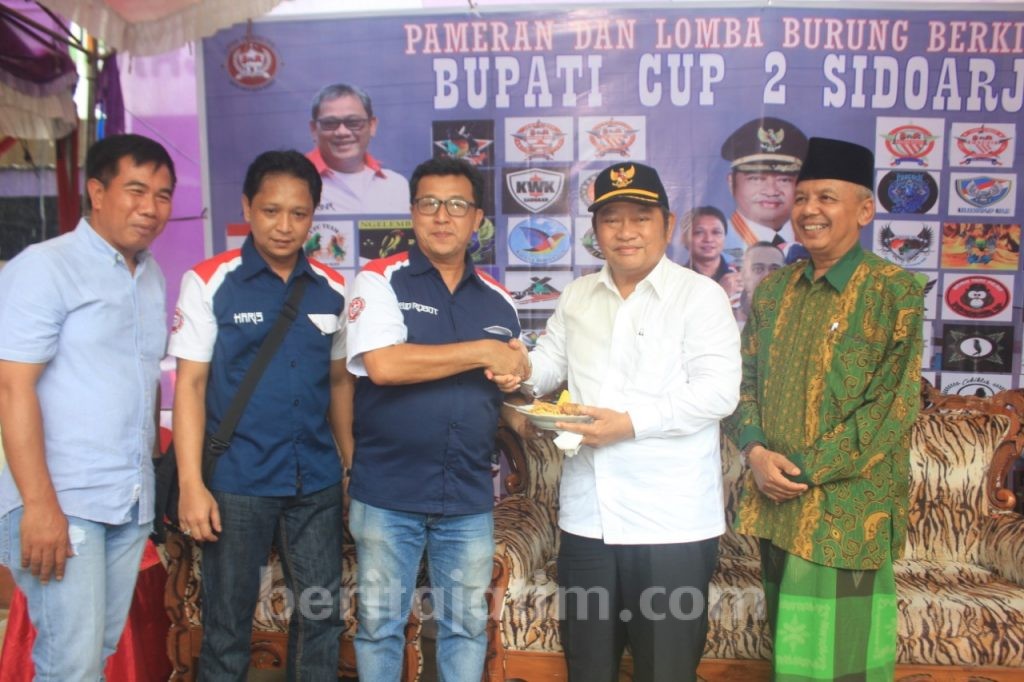 2500 Pecinta Burung Ramaikan Bupati Cup di Sidoarjo