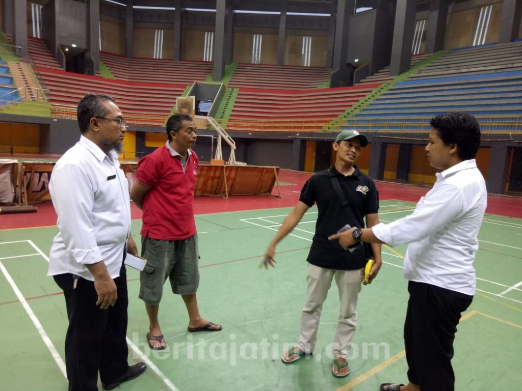 Begini Persiapan Kompetisi Bola Voli Proliga 2019 di Kota Kediri