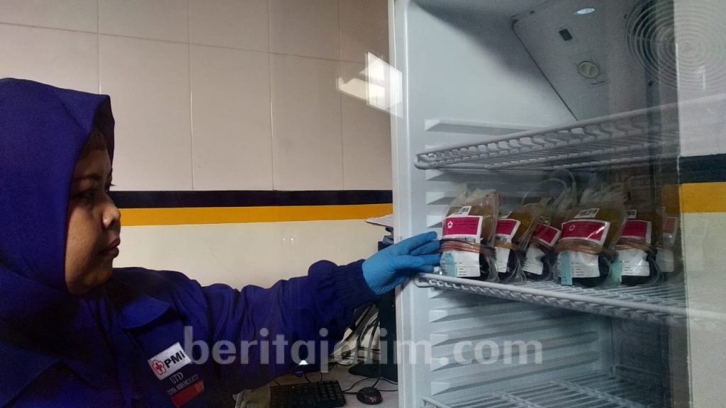 Permintaan Trombosit di PMI Kota Mojokerto Naik
