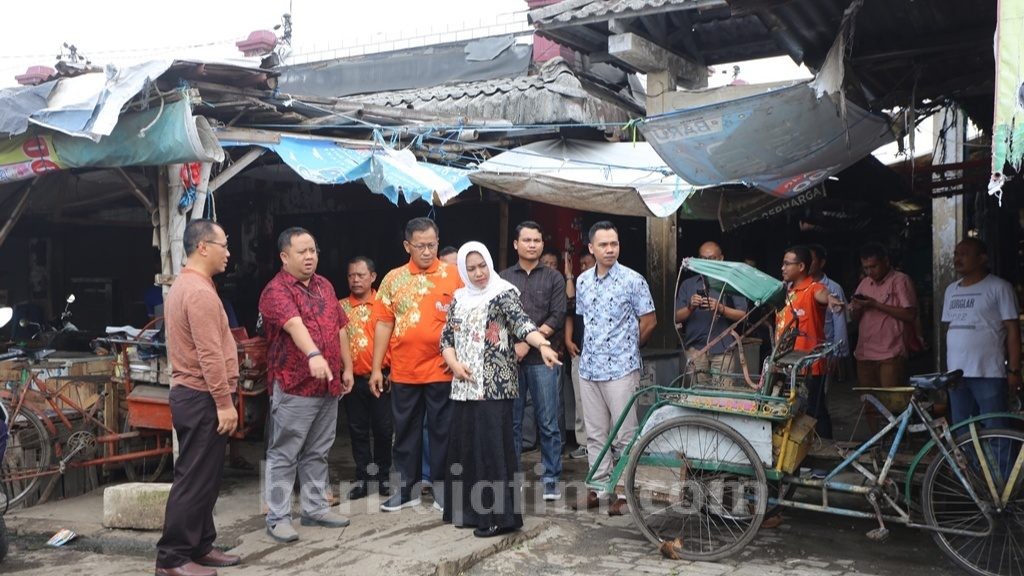 Wujudkan Visi Misi, Walikota Mojokerto Survei Pasar Tradisional
