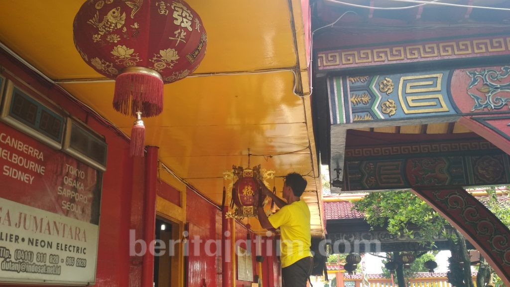 Jelang Imlek, Ini Persiapan Kelenteng KSB Tuban