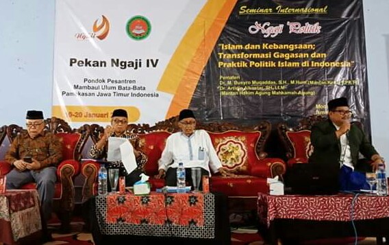 Dr M Busyro Muqaddas: Pusat Regenerasi Terbesar Pondok Pesantren