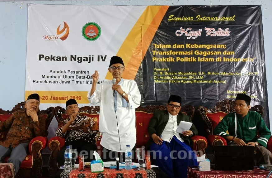 Dr Artidjo Alkostar: Korupsi Bagian dari Pelanggaran HAM