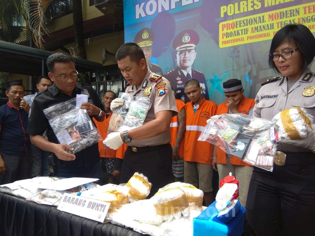 Nyabu, Polisi Tangkap Oknum ASN Pemkot Malang