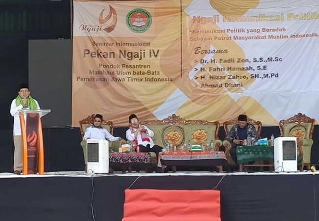 Fadli Zon: Politik Itu Netral