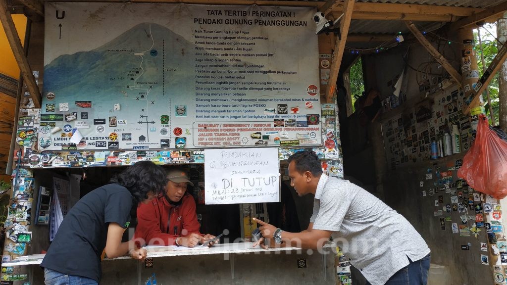Cuaca Ekstrem, Pendakian Tamiajeng Gunung Penanggungan Ditutup