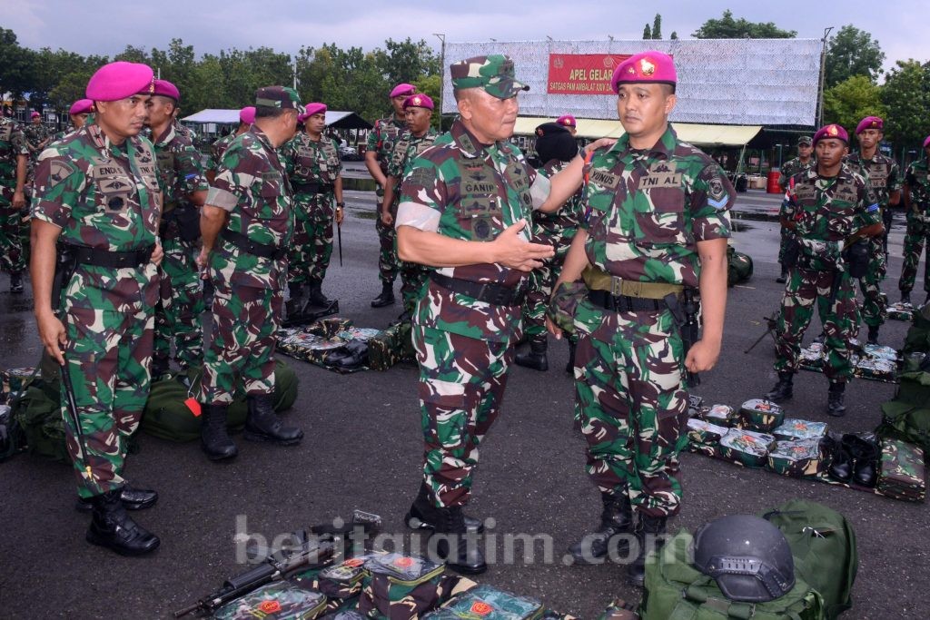 Asops Panglima TNI Periksa Kesiapan Satgasmar Ambalat XXIV dan Pulau Terluar XXII