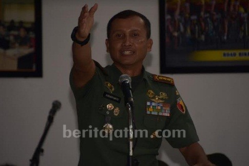 Danrem 084 Bhaskara Jaya Minta Media Massa Jauhi Hoax