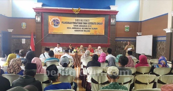 PTSL Targetkan 54 Ribu Bidang Tanah di Malang Selesai Tahun Ini
