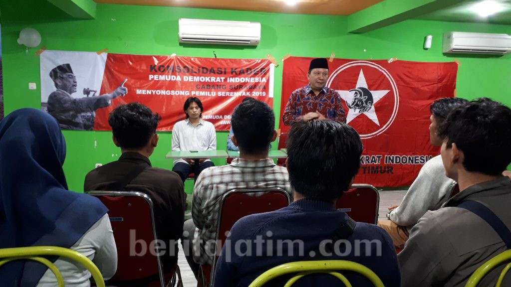 Fandi Utomo Imbau Pemuda Demokrat Indonesia Tidak Golput di Pemilu