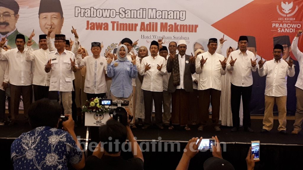 Gerram Siap Pastikan Kemenangan Prabowo-Sandi di Jawa Timur