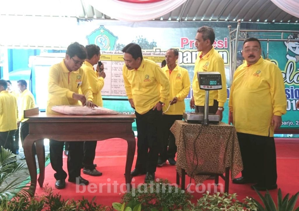 Ini Pemenang Lelang Bandeng Kawak Bergincu di Sidoarjo