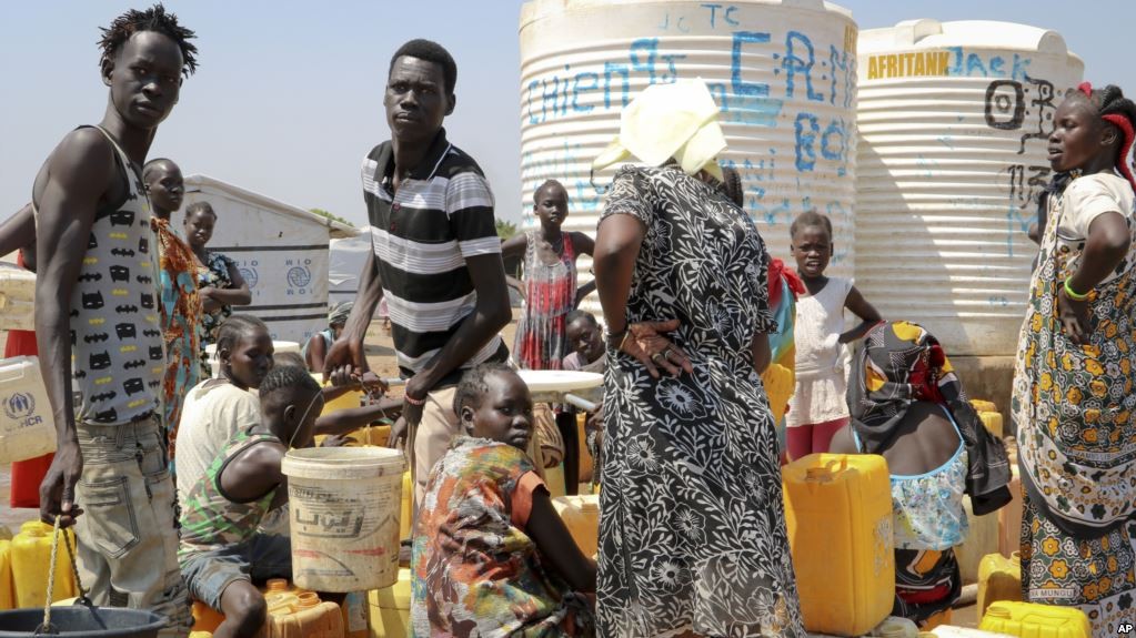 Ribuan Pengungsi Sudan Selatan Kekurangan Makanan dan Air Minum