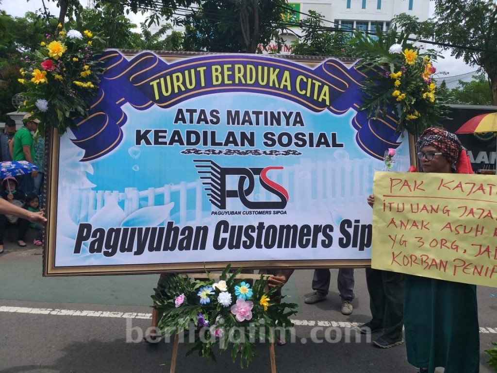 Massa PCS Anggap Tidak Ada Keadilan di Jawa Timur