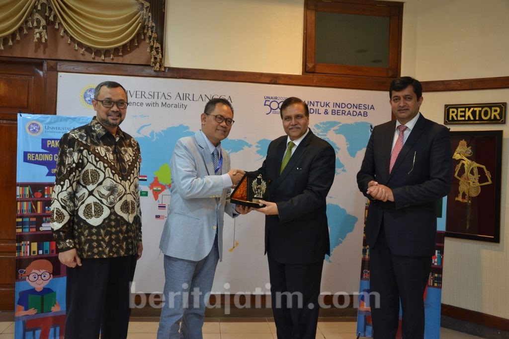 Dubes Pakistan untuk Indonesia Jajaki Kerjasama dengan UNAIR