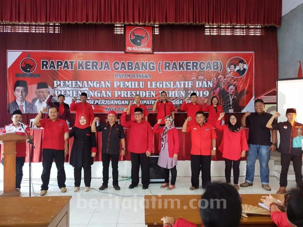 PDIP Target 70 Persen Suara Jokowi-Ma’ruf Amin di Trenggalek