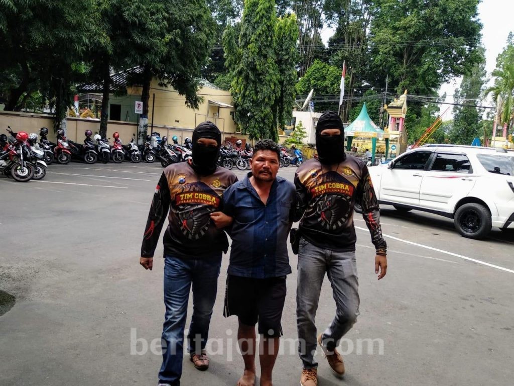 Polres Lumajang Bekuk Pembacok Matsun