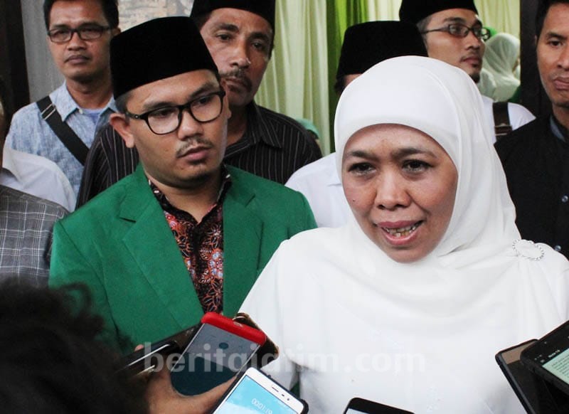 Khofifah Samakan Jalur Politik Gus Habib dengan Emil Dardak
