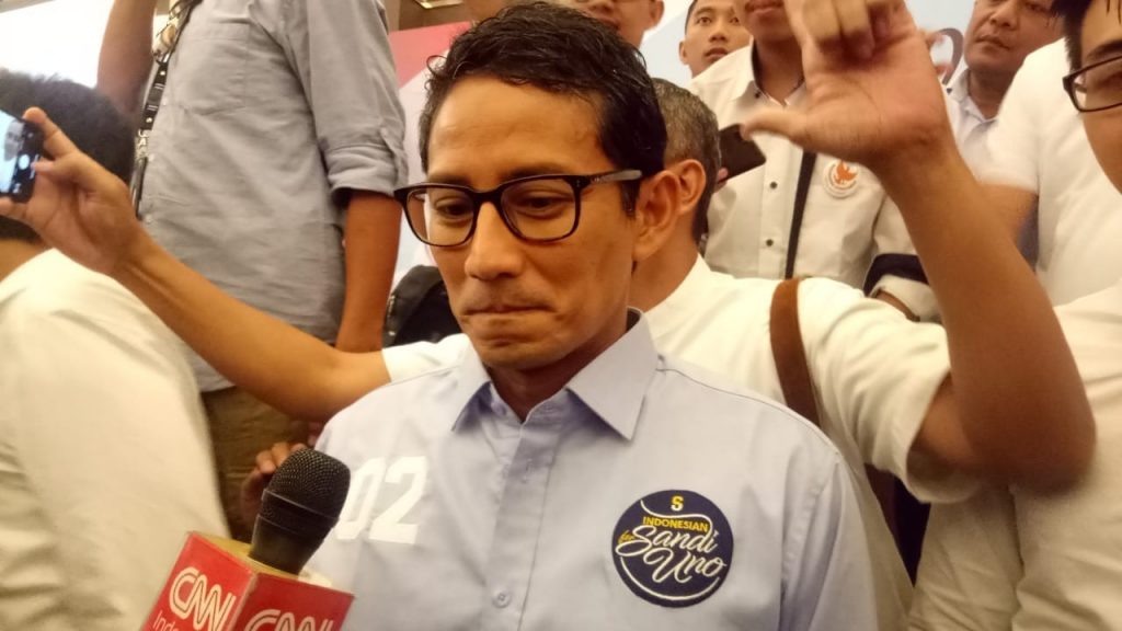 Jelang Debat, Sandiaga Gelar Doa Bersama