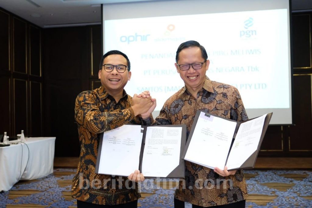 PGN Dapat Pasokan Gas dari Santos Sebesar 20,3 BBTUD Sampai 2023
