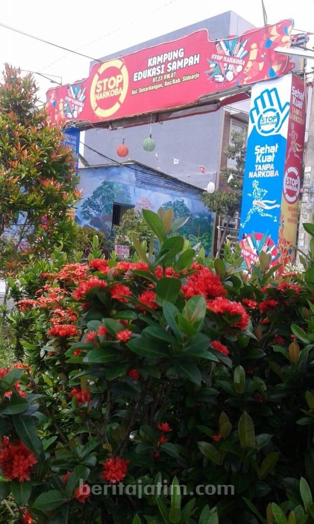 Kampung Sampah Bertekad Jadi Kampung Bebas Narkoba