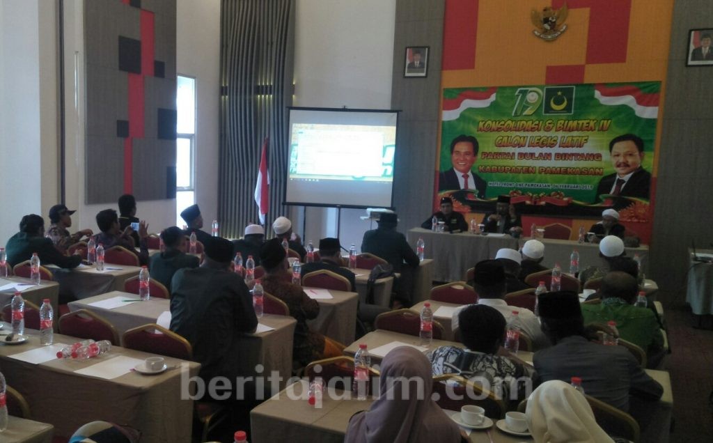 PBB Pamekasan Gembleng Caleg Jelang Pemilu 2019