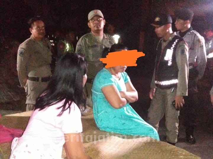 Razia Gabungan, Petugas Amankan Seorang Wanita di Warung
