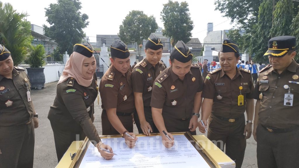 Kejari Kabupaten Mojokerto Canangkan Zona Integritas Menuju WBK dan WBBM