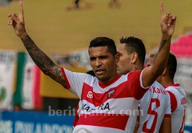 Madura United Menang Agregat 7-1 atas Sriwijaya FC