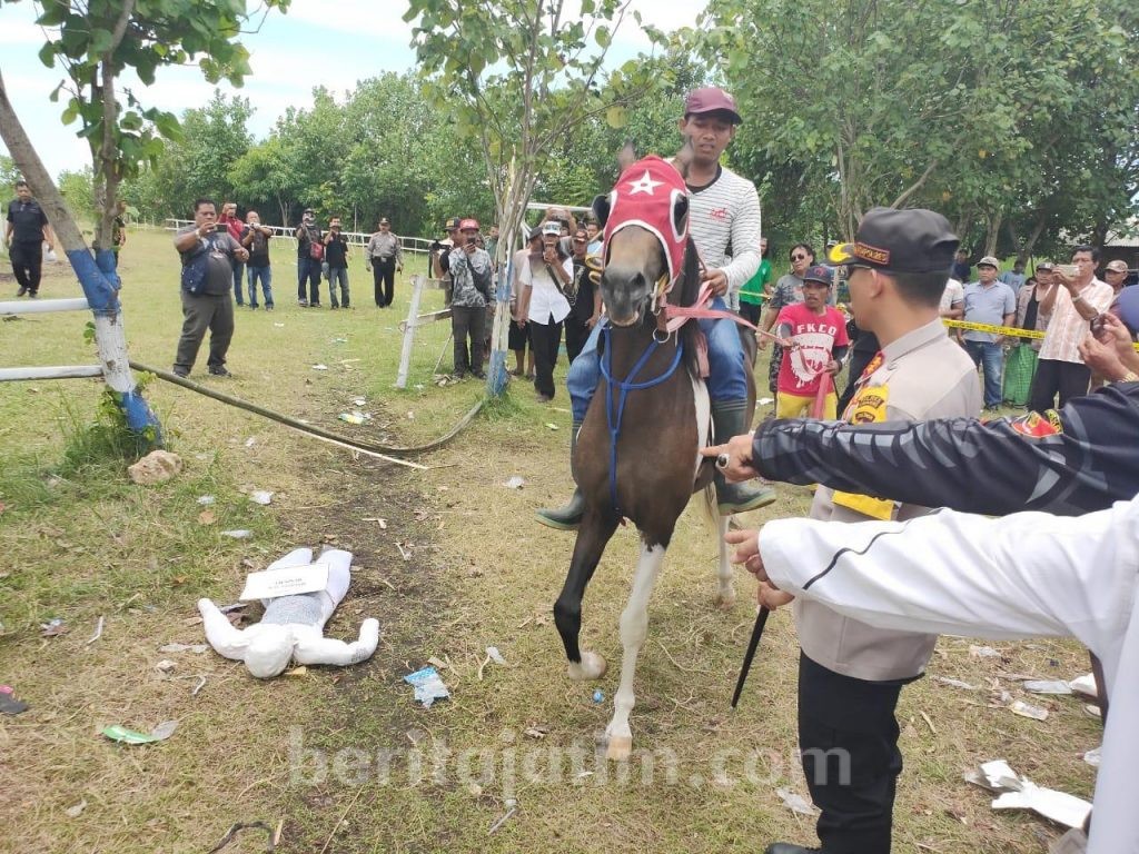 Kapolres Pimpin Rekontruksi Bocah SD Tewas Diinjak Kuda
