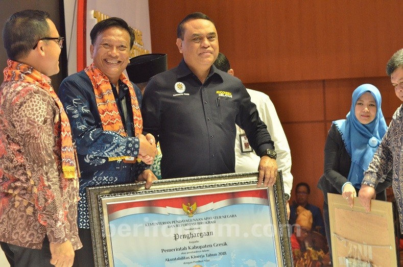 Kinerja Pemkab Gresik Diberi Nilai A oleh Kemenpan-RB