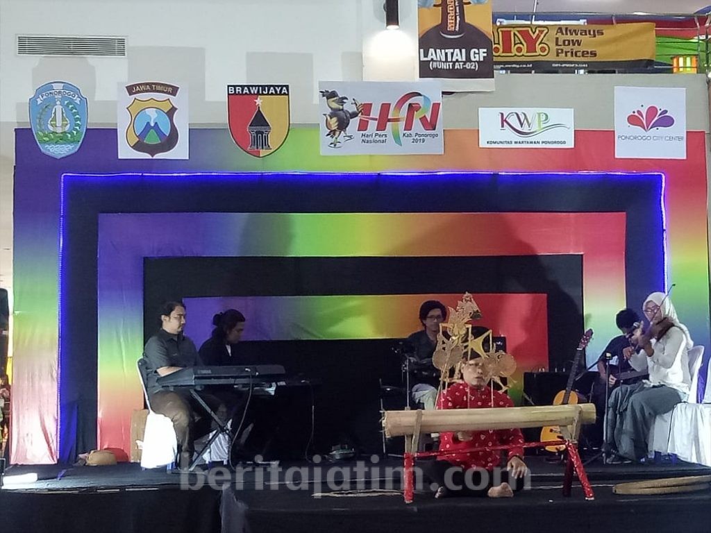 Wayang Orkestra Tandai Puncak HPN 2019 di Ponorogo
