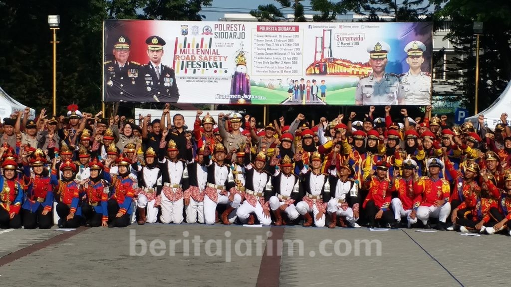 Tekan Angka Kecelakaan, Satlantas Polresta Sidoarjo Adakan Lomba MRSF