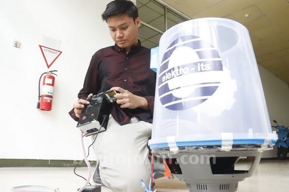Mahasiswa ITS Rancang Pemadam Api dengan Getaran Suara