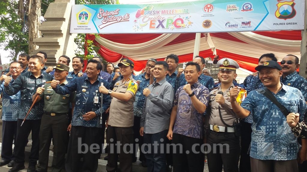 Ribuan Warga Gresik Tumpah Ruah Datangi Puncak Acara MRSF 2019