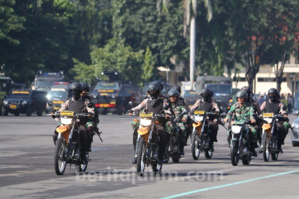 Jelang Pemilu, Polda Jatim Gelar Simulasi Pengamanan