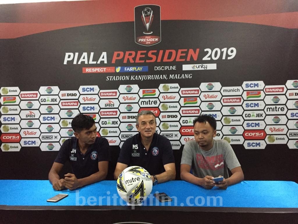 Milo Ingin Arema FC Kembali ke Jalur Kemenangan