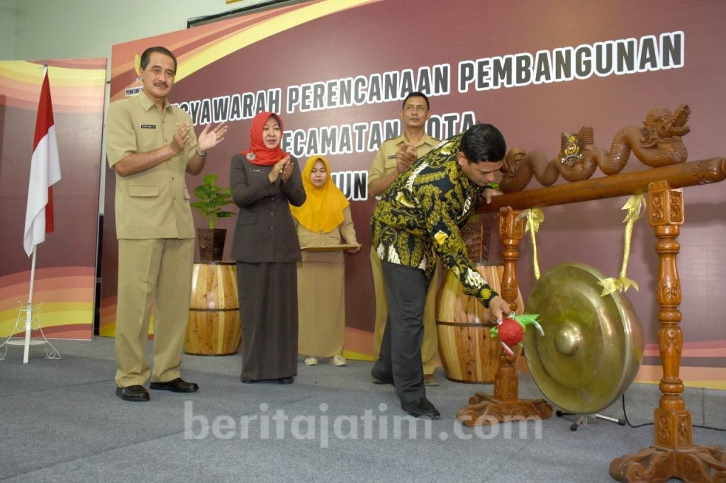 Hadiri Musrenbang, Mas Abu Beber Prestasi Kota Kediri Tahun 2018