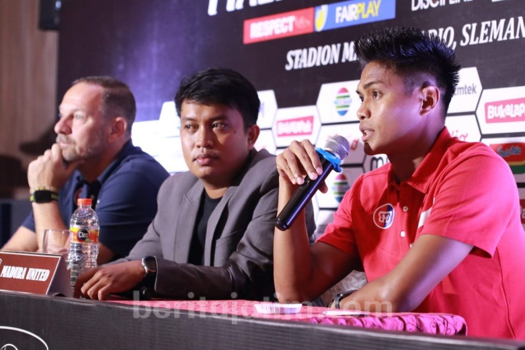 Madura United Akui PSS Sleman sebagai Lawan Berat