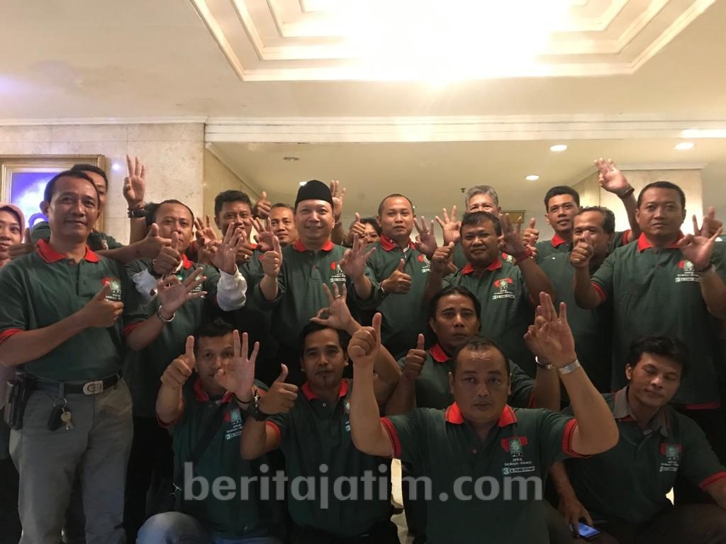 Puluhan Federasi Buruh dan Pekerja Deklarasi Menangkan KH. Ma’ruf Amin dan Fandi Utomo PKB