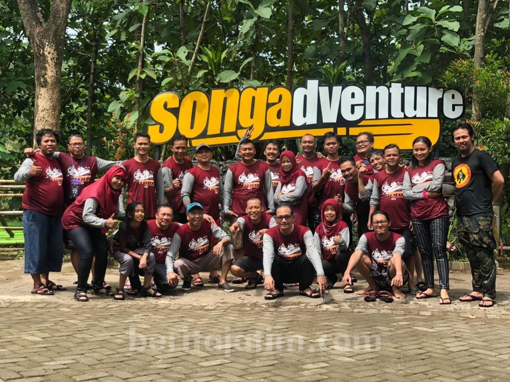 Diskominfo Kabupaten Kediri Belajar Pengelolaan Songa Rafting Probolinggo