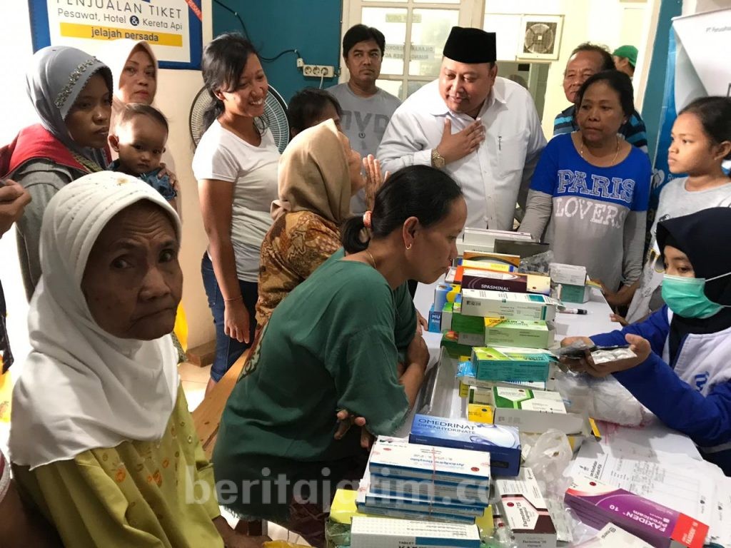 Caleg Golkar Ini Siapkan 1000 Titik Pengobatan Gratis