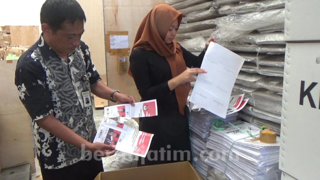 KPU Kekurangan 10.477 Surat Suara Pemilu