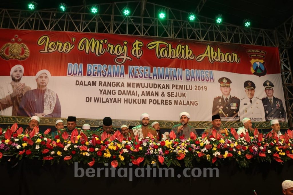 Polres Malang Gelar Doa Bersama untuk Keselamatan Bangsa