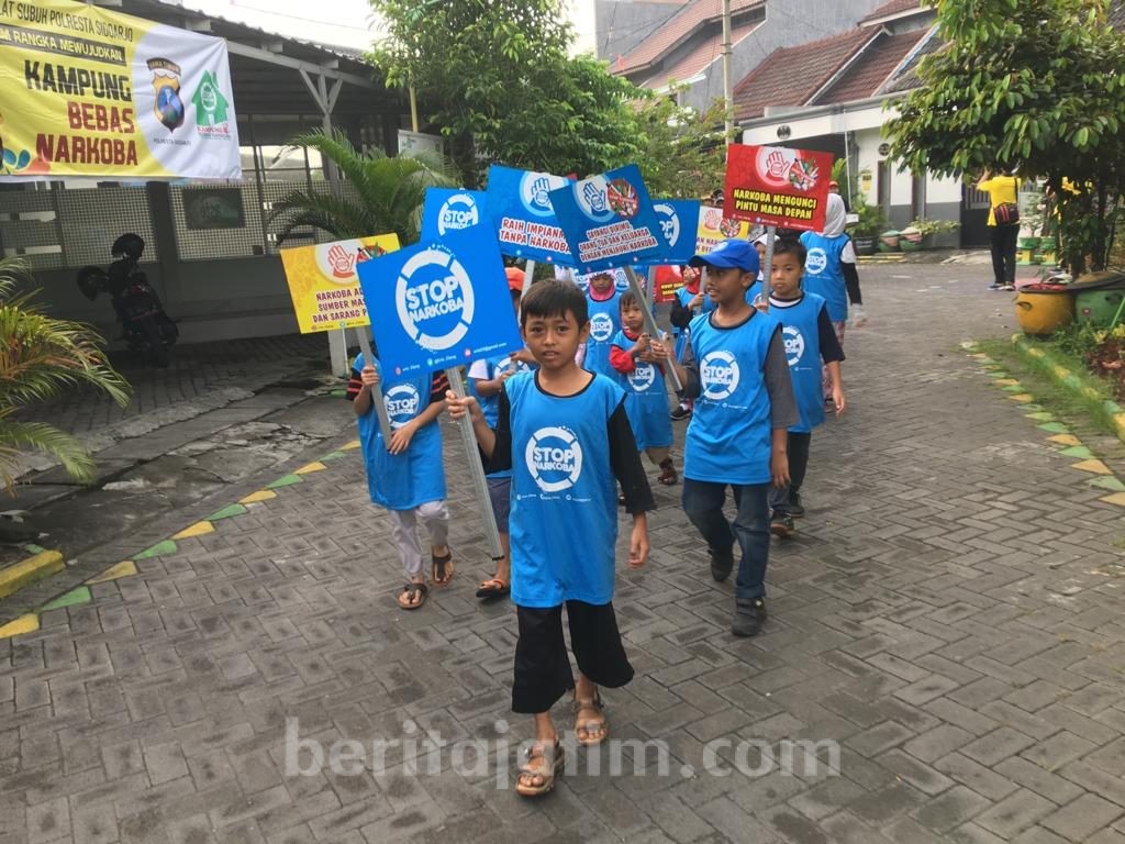 Sekardangan Jadi Pilot Project Kampung Bebas Narkoba di Sidoarjo